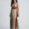 Serena | Abito Maxi con Strisce Leggere