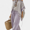 Zandrel | Elegante set in lino off-shoulder