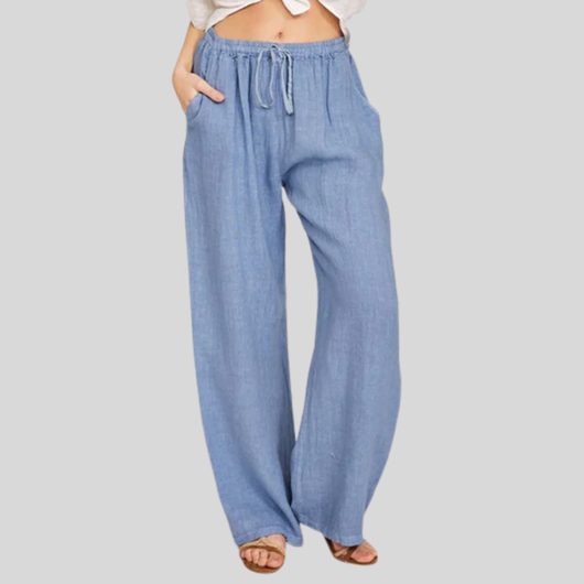 Enara - Pantaloni comodi con cintura