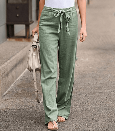Joleen - Pantaloni comodi con vita elasticizzata