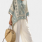 Elodie | Set in lino mediterraneo