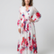 Lillian | Vestito Maxi Floreale con Maniche Lunghe