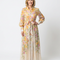 Cressida | Abito Maxi Floreale con Maniche Lunghe